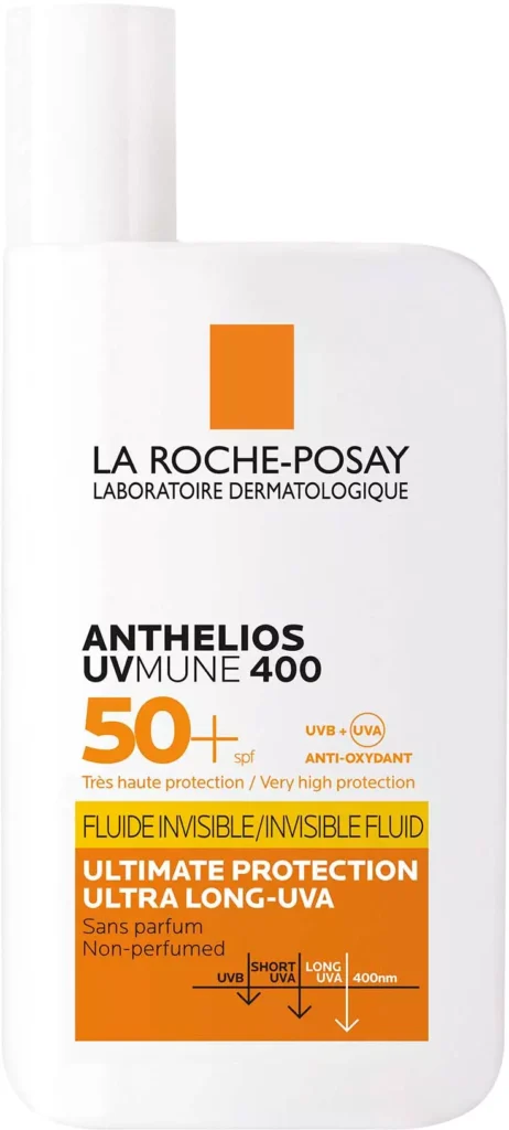 Sunscreen bottle La Roche-Posay Anthelios UVmune Ultra Light SPF50+ (50 ml)