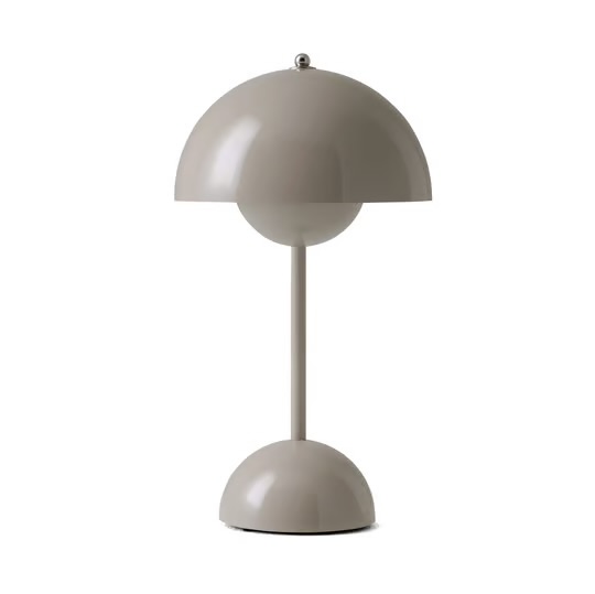Portabel bordslampa flowerpot